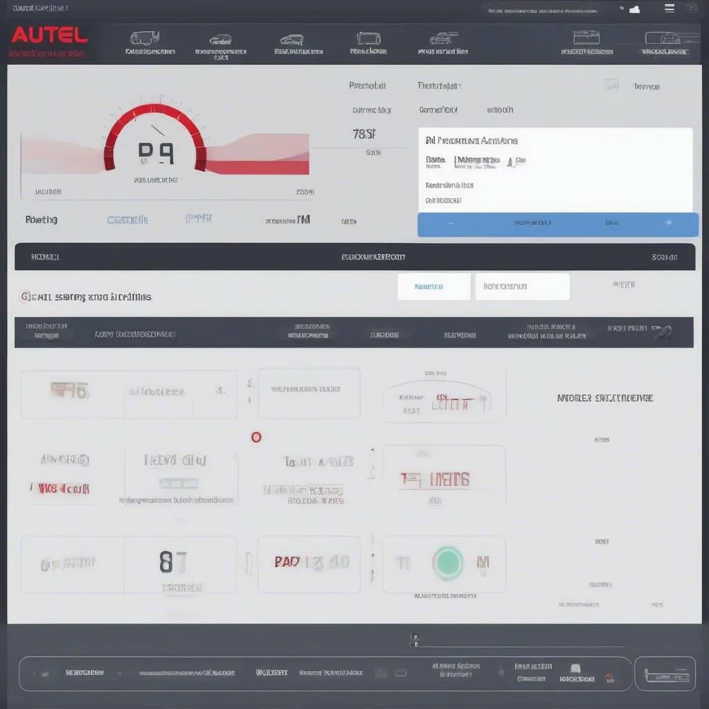 Ecran de diagnostic Autel