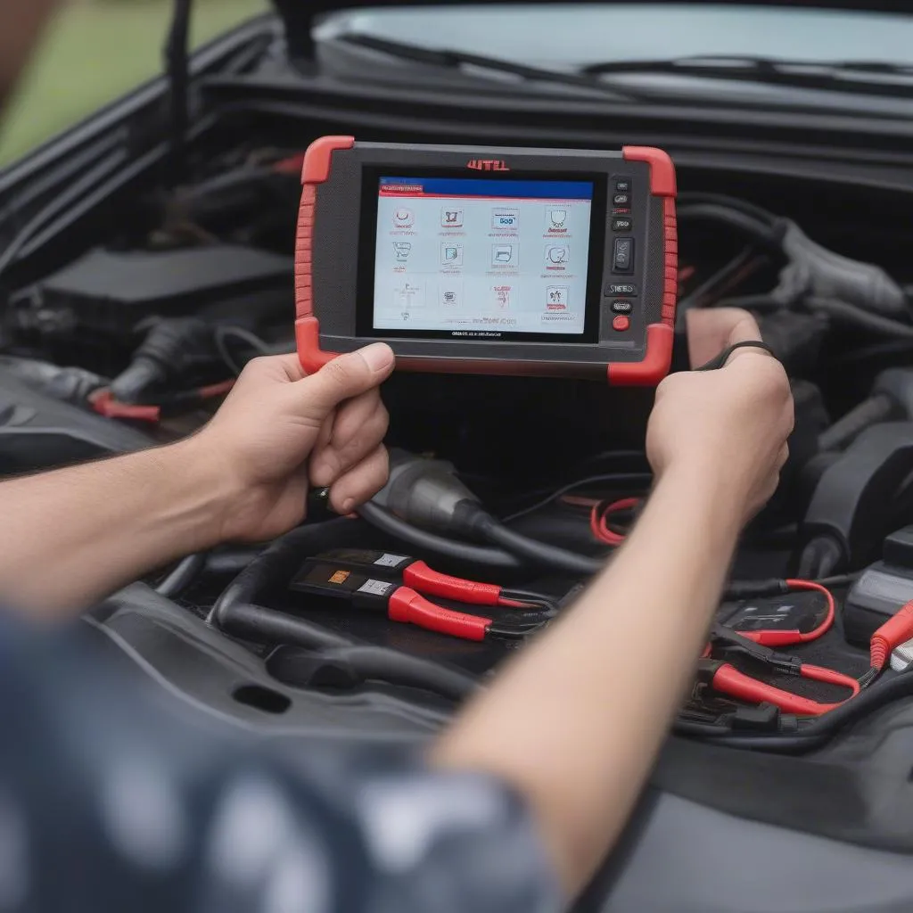 Autel diagnostic tool for car