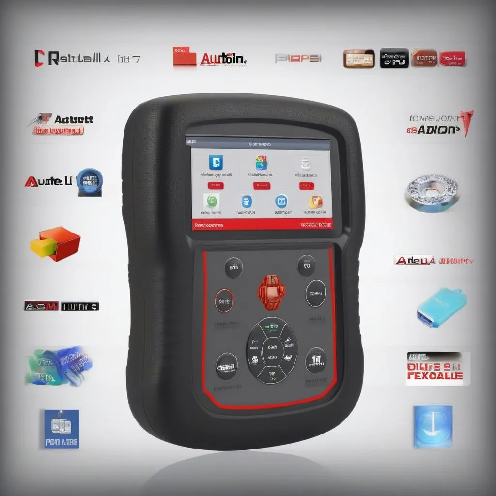 Interface du logiciel Autel AutoLink AL519