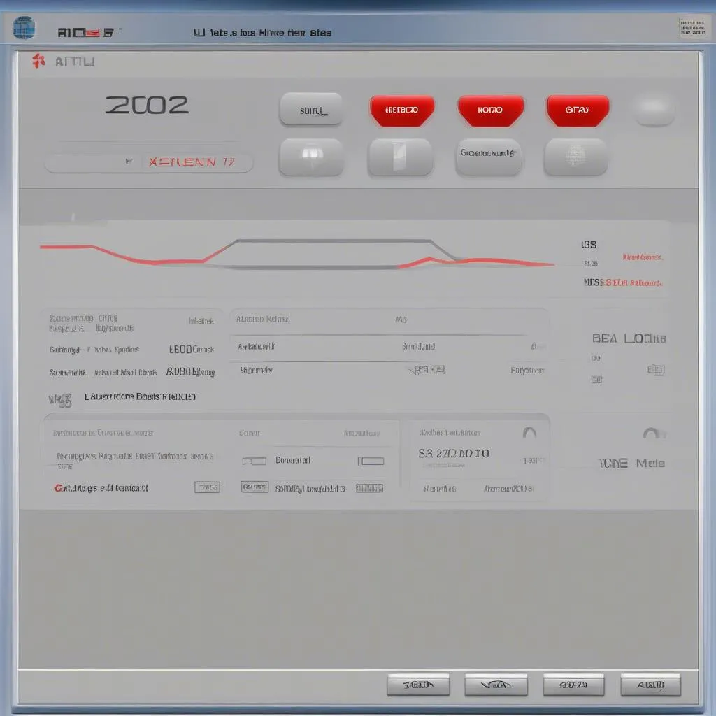 Autel EU702 interface