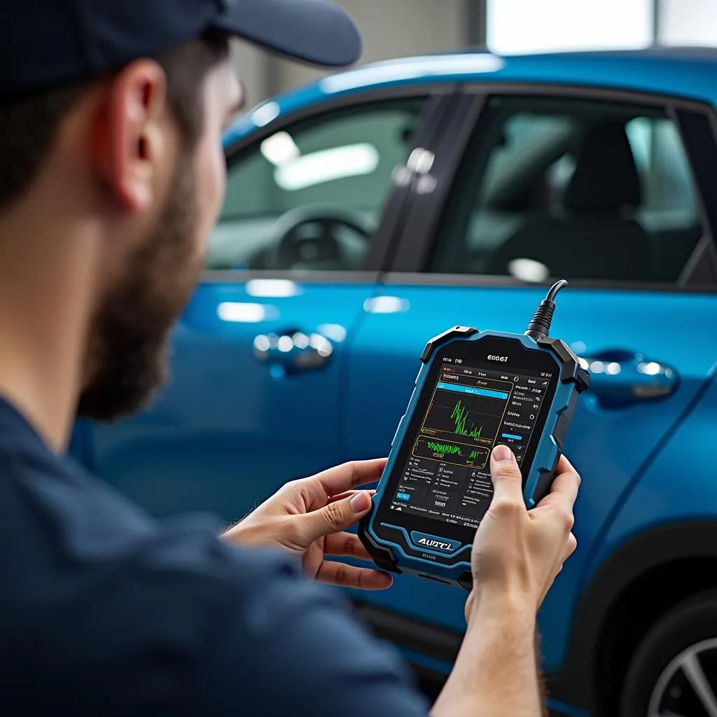 Diagnostic d'une Renault Zoe électrique avec l'Autel Evo 2 V2