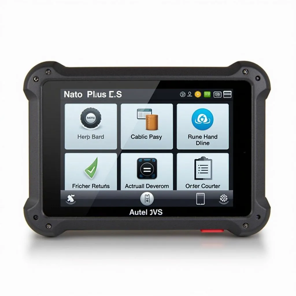 Interface utilisateur intuitive d'Autel Evo Nano Plus