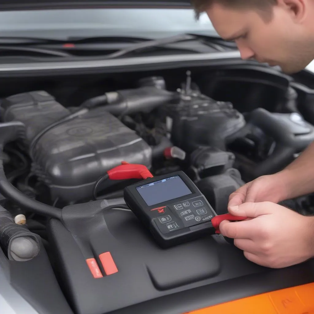 Diagnostic de l'allumage d'une Volkswagen Golf avec Autel Extraction Diablo 4