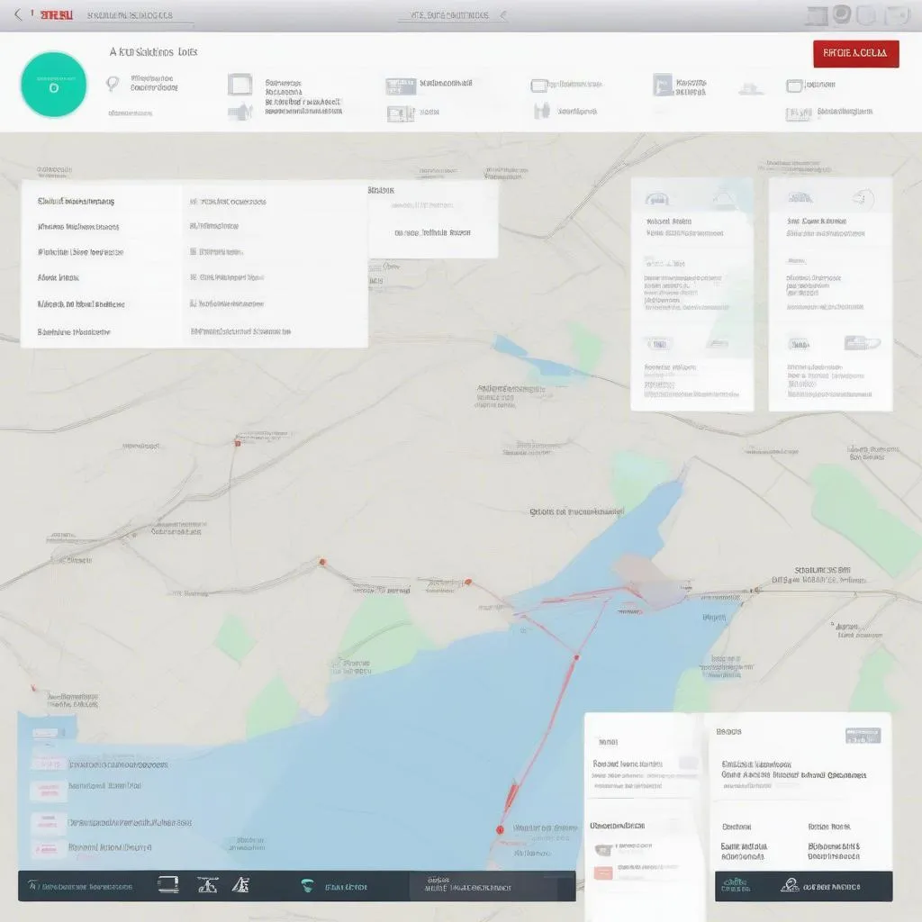 Autel Four Llop's User Interface