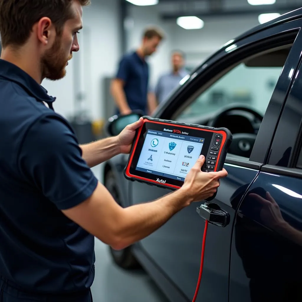 Outil de diagnostic Autel Fourvière pour les garages Lyonnais