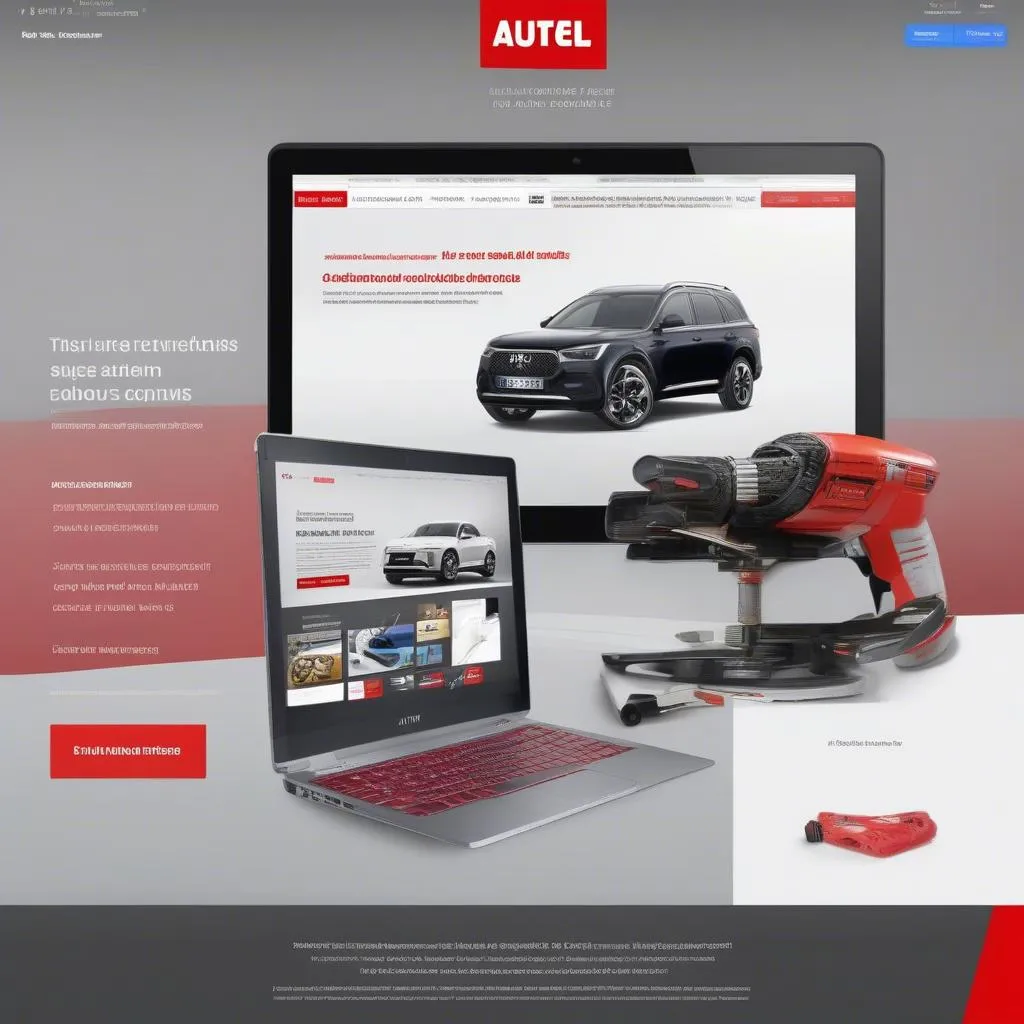 Visitez le site Web d'Autel France pour plus d'informations sur les outils de diagnostic Autel