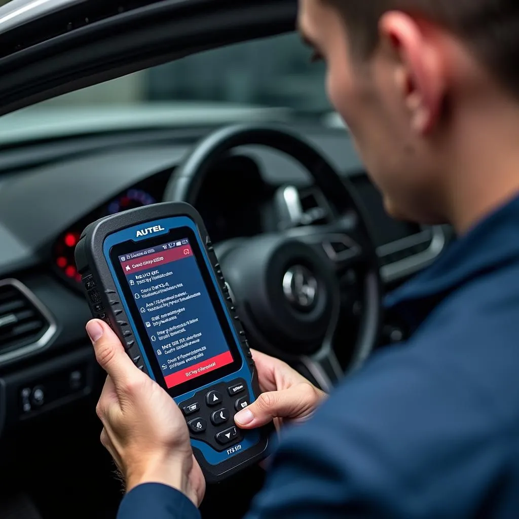 Diagnostic de voiture européenne avec l'Autel ITS600