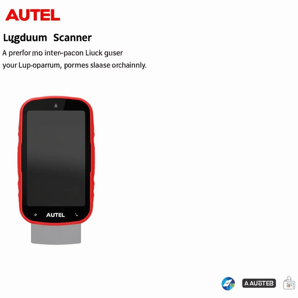 Autel Lugdunum interface