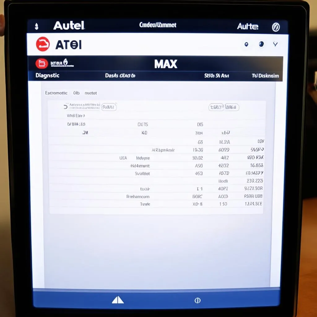 Autel Max Screen