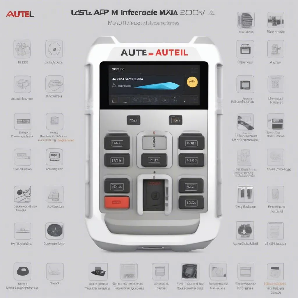 Autel Maxi AP200 : interface utilisateur conviviale et intuitive