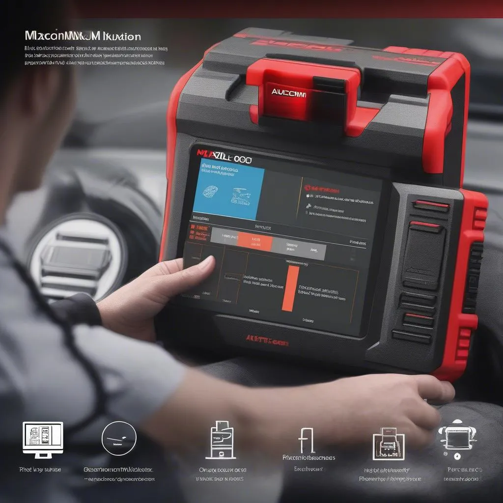 Autel MaxiCOM MK808 Diagnostic Tool