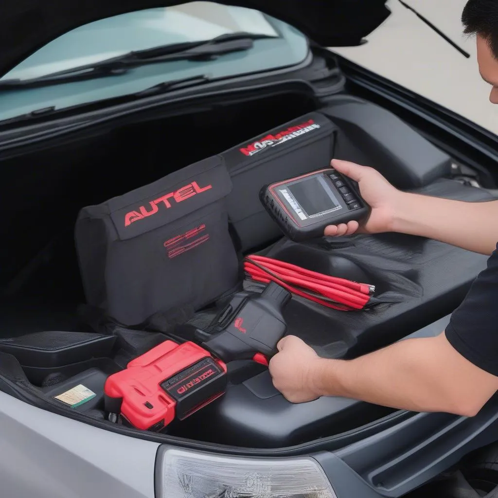 Autel MaxiCOM MK908 : Diagnostic et réparation Nissan Z50