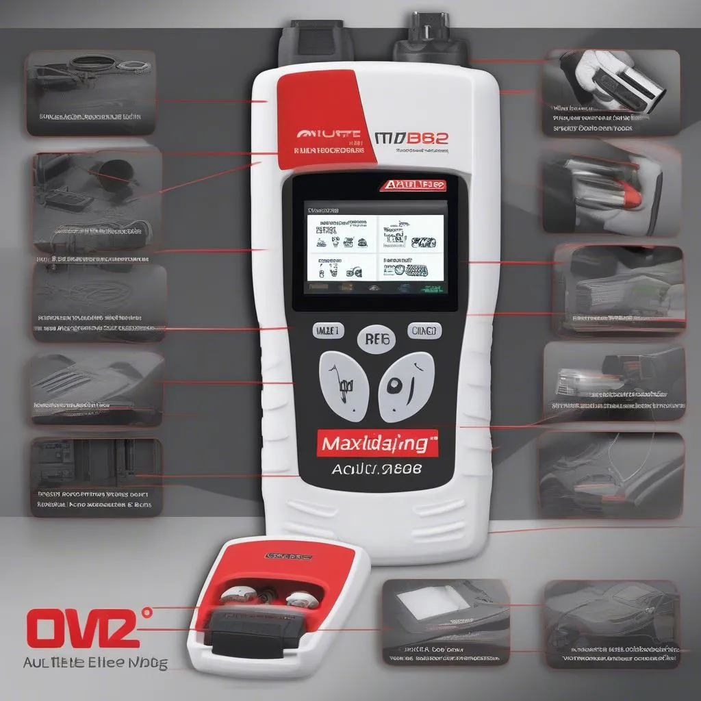 Autel MaxiDiag Elite MD802 : Outil de diagnostic pour les voitures européennes