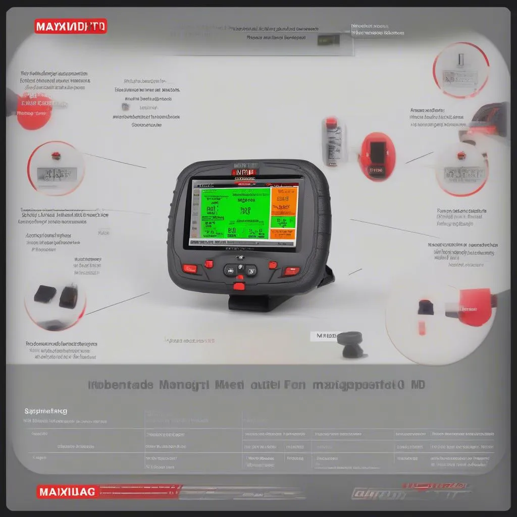 Autel MaxiDiag MD319 Dashboard