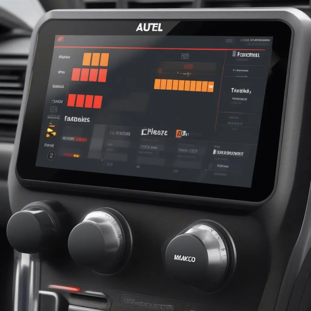 Diagnostic automobile avec l'Autel MaxiCOM MK808