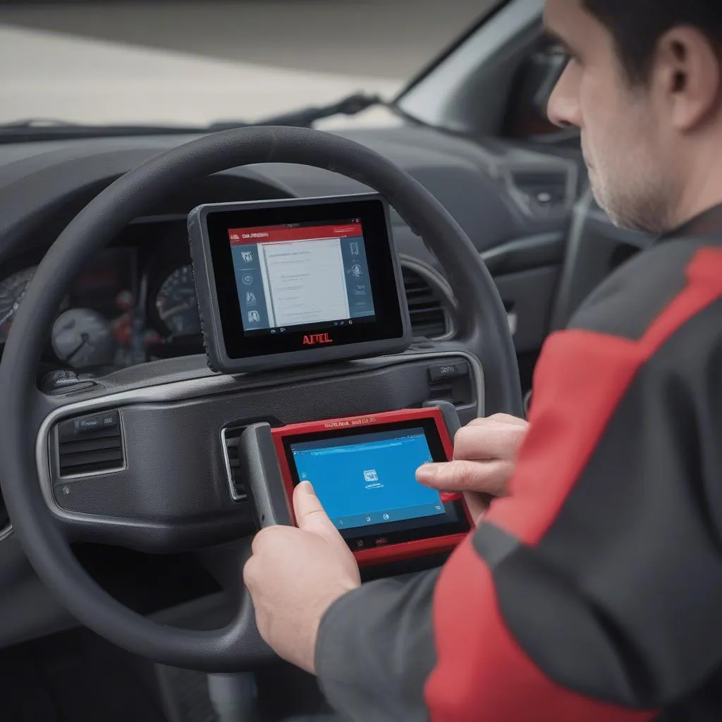 Diagnostic Automobile Européen avec Autel Maxidas DS 808