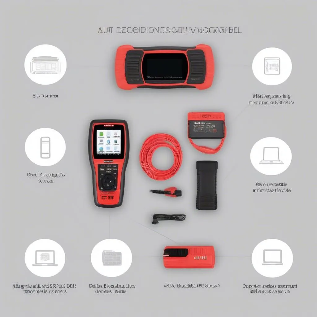 Scanner Autel MaxiDiag Elite pour modèles de voitures européennes