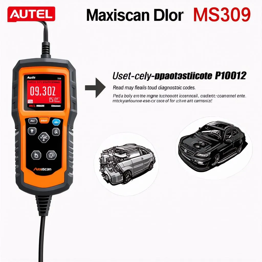 Thiết bị chẩn đoán Autel Maxiscan MS309