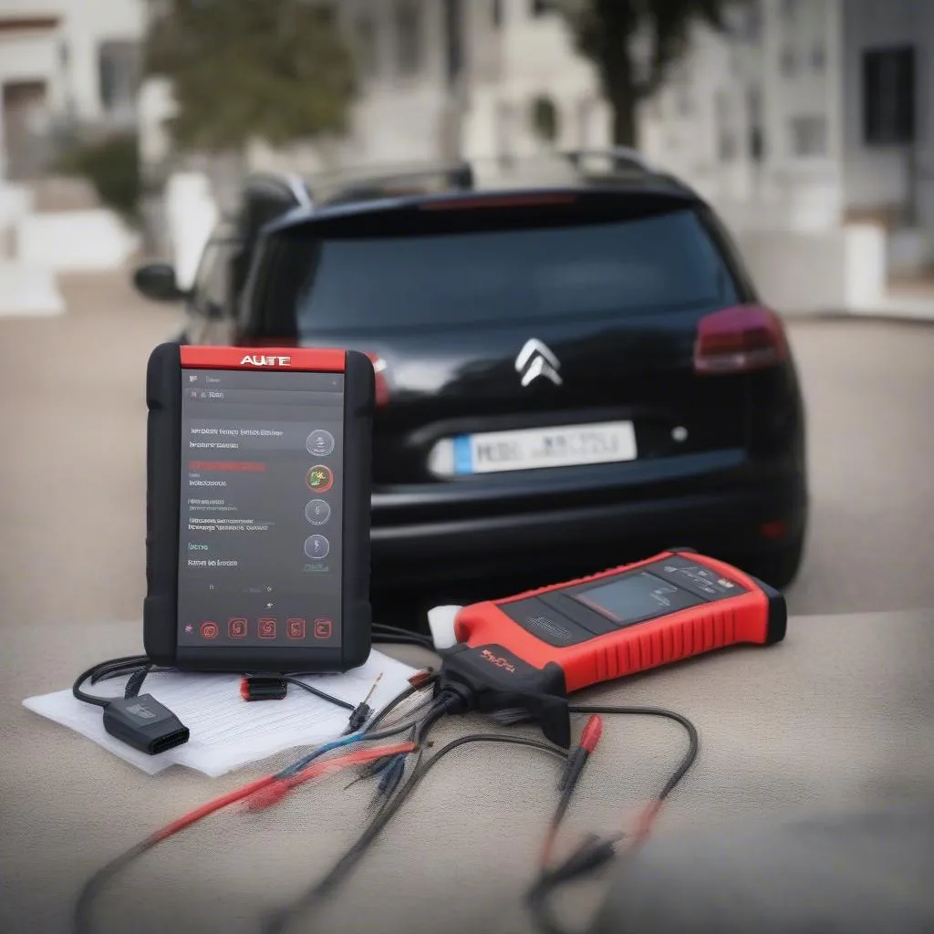 Outil de diagnostic Autel MaxiSys Elite pour Citroën