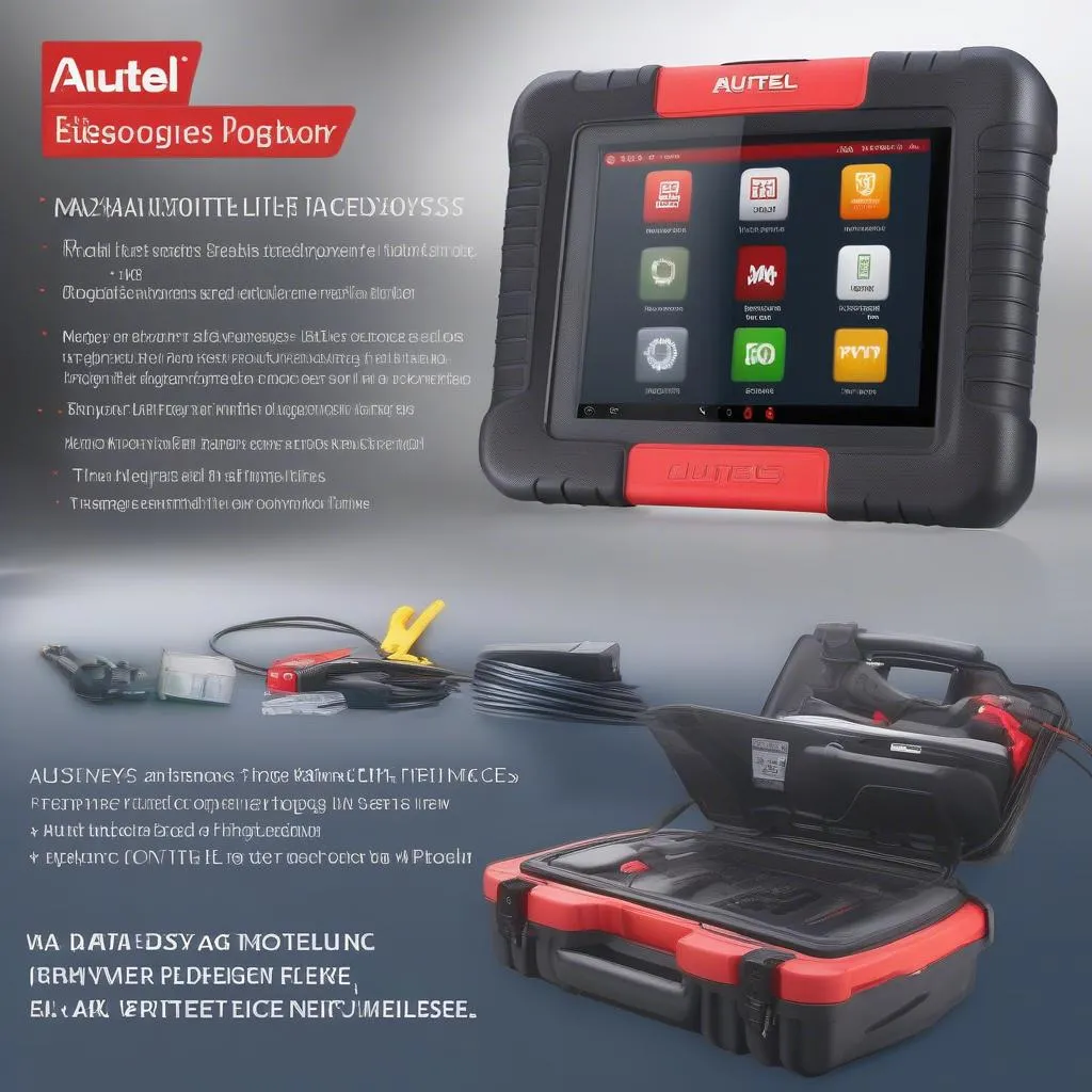 Le scanner Autel Maxisys Elite est un outil de diagnostic complet et puissant