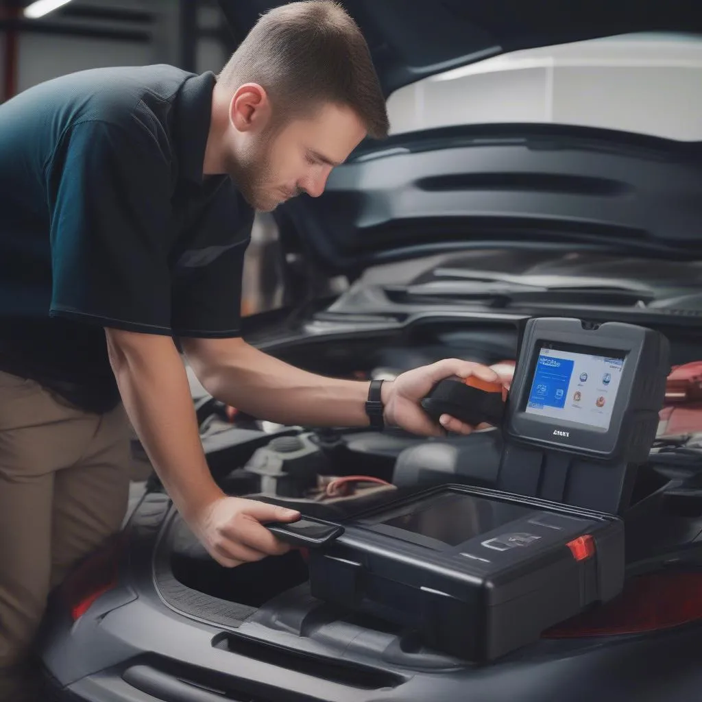 Scanner de diagnostic automobile