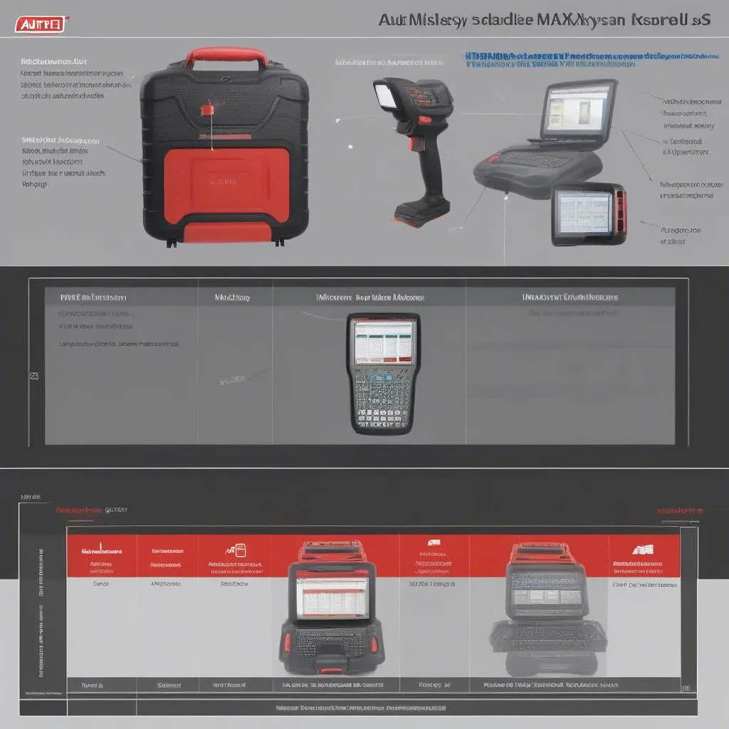 Comparaison Autel MaxiSys et Maxiscan