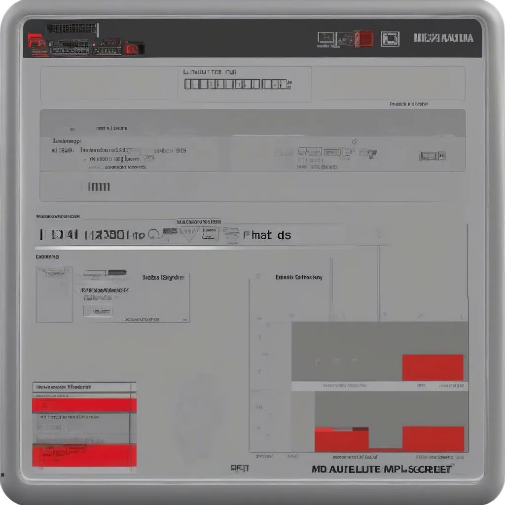 Autel MD704 Interface