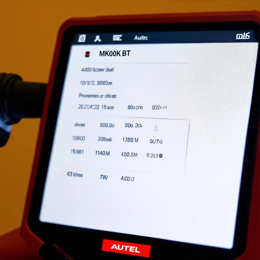 Autel MK808K-BT : Le Scanner Diagnostic Ultime pour les Voitures Européennes