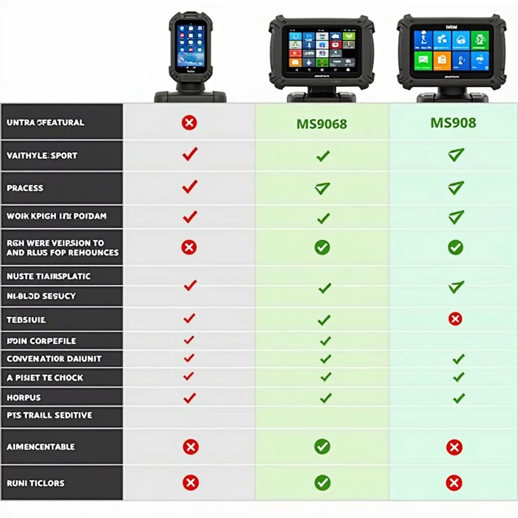 Autel MS906TS vs MS908 : Quel Scanner Automobile Choisir ?