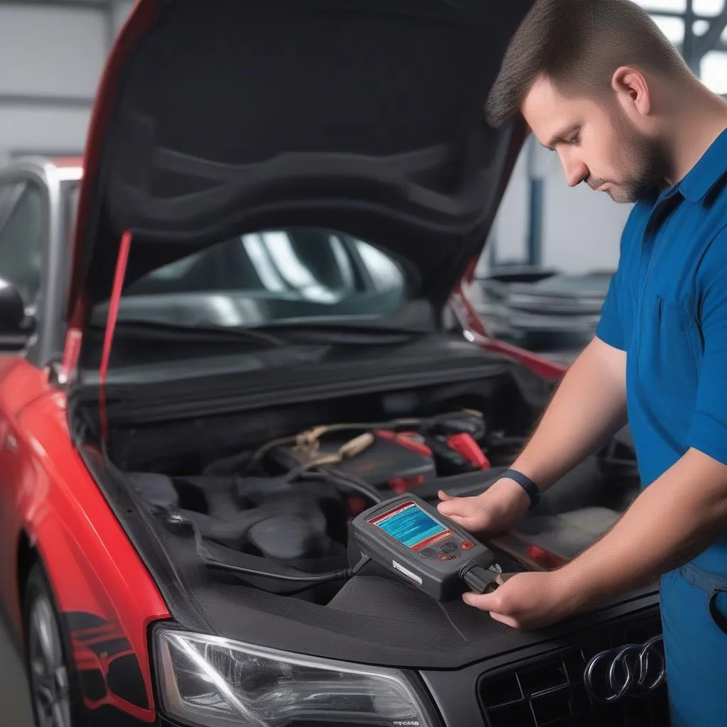 Résolution de code erreur Audi A4 avec Autel MT86