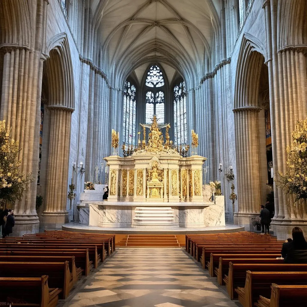 L’Autel de Notre-Dame de Paris: Un Symbole de Foi et d’Histoire