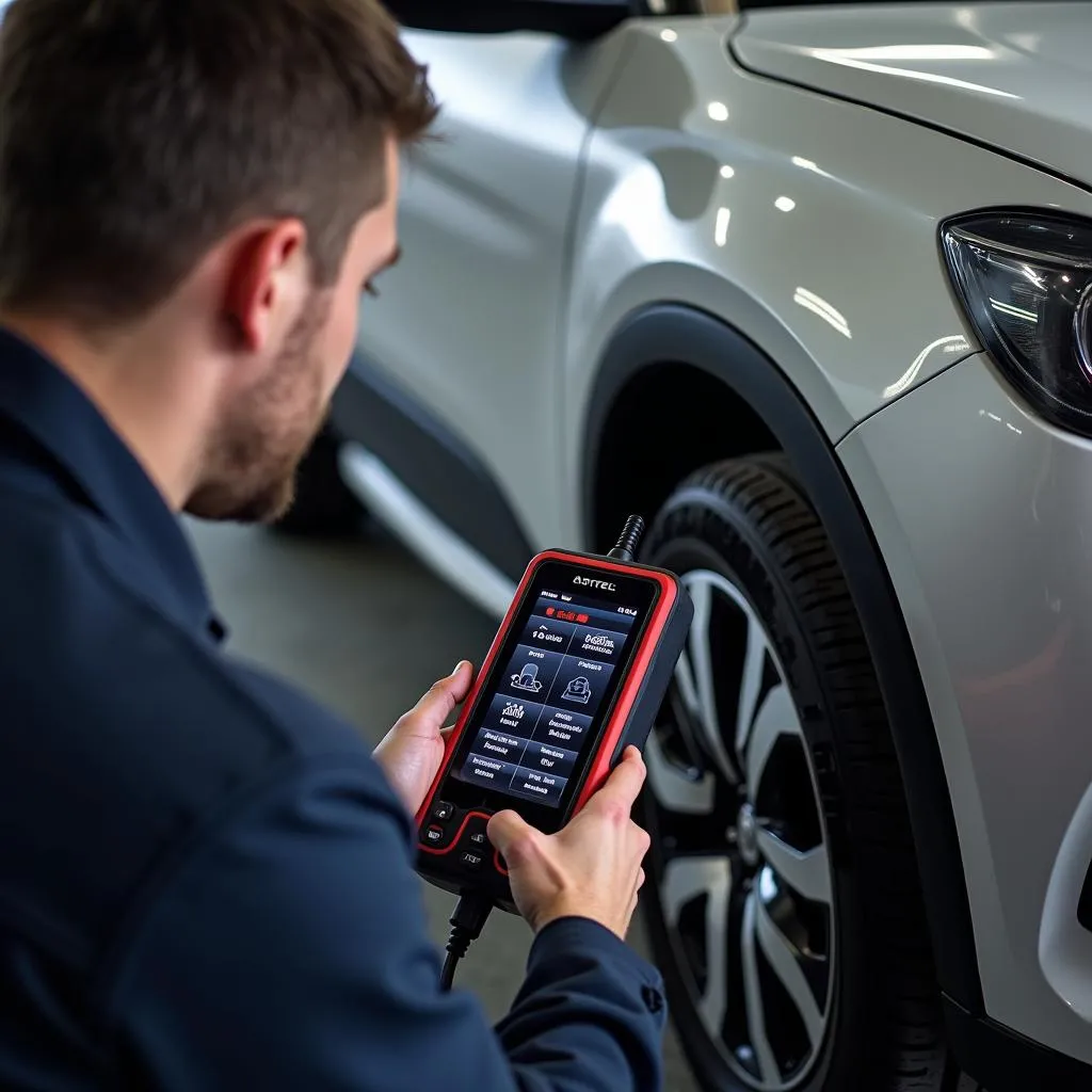 Diagnostic d'une Peugeot avec Autel Peyrite