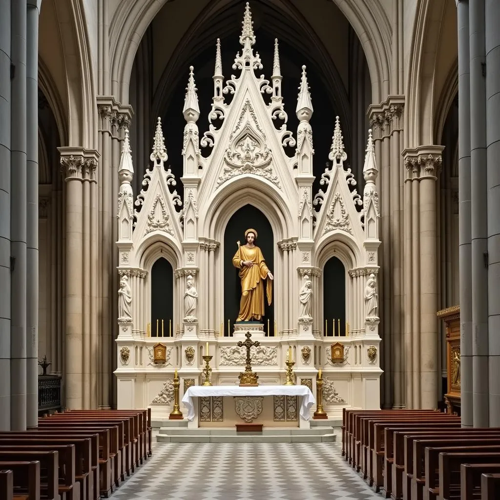 Autel principal Notre-Dame de Paris : signification et histoire