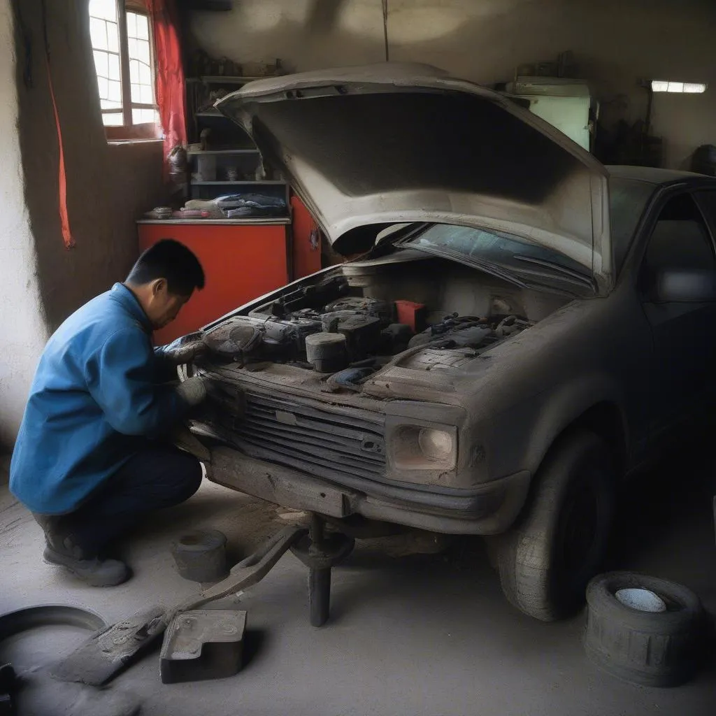 Réparation de Voiture en Tibet