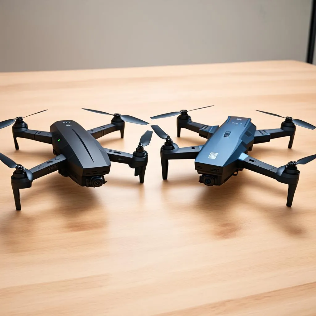 Autel Robotics EVO et DJI Mavic Air