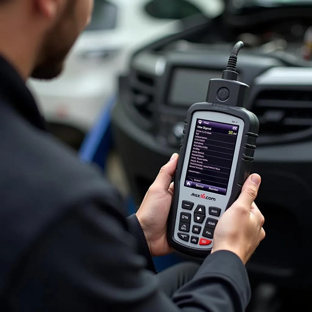 Scanner de diagnostic automobile Autel