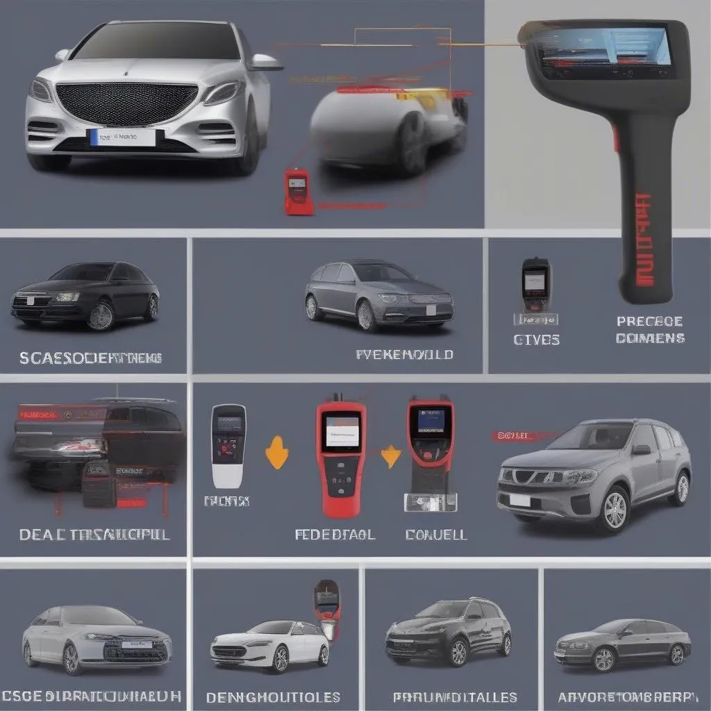 Scanner de diagnostic automobile Autel pour voitures françaises