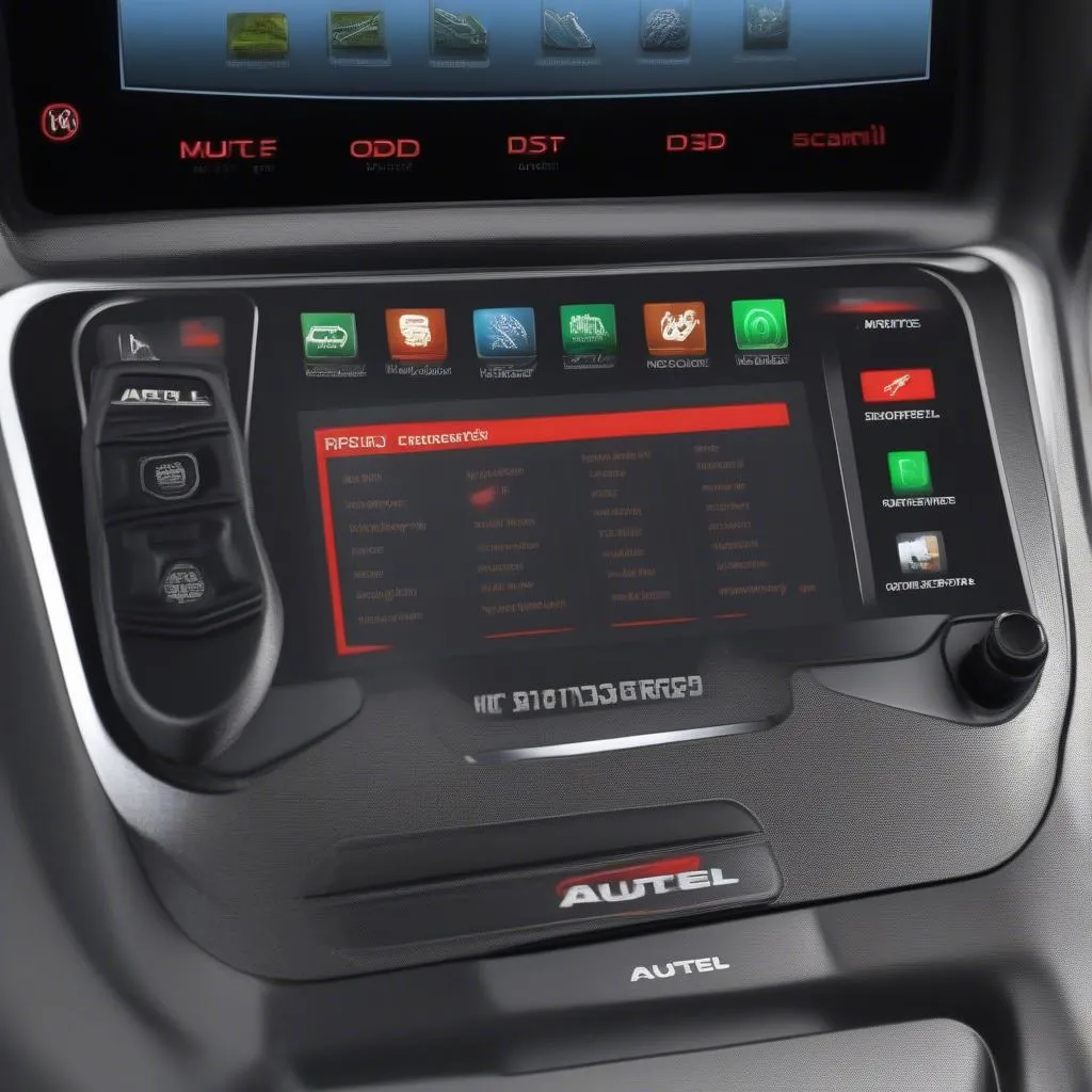 Diagnostic automobile avec un scanner Autel