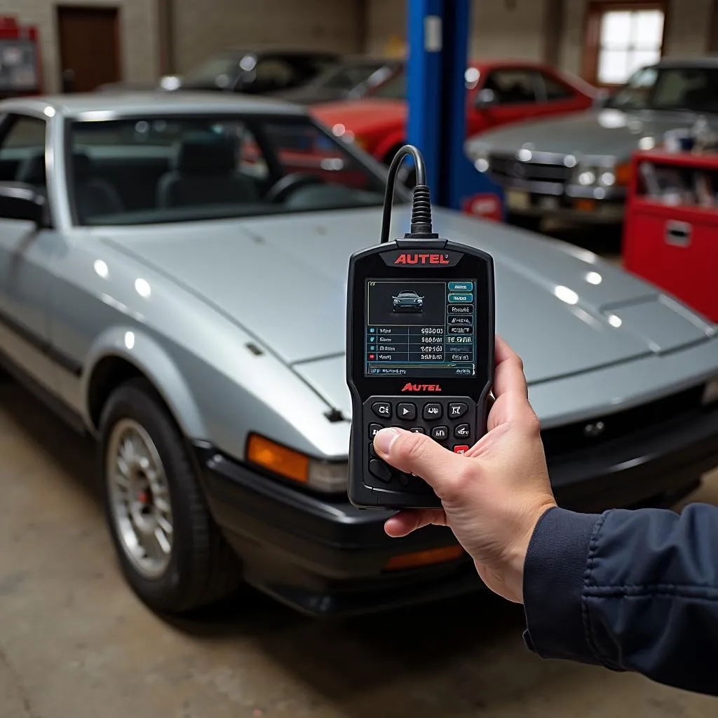 Diagnostic Autel sur Toyota Celica Supra