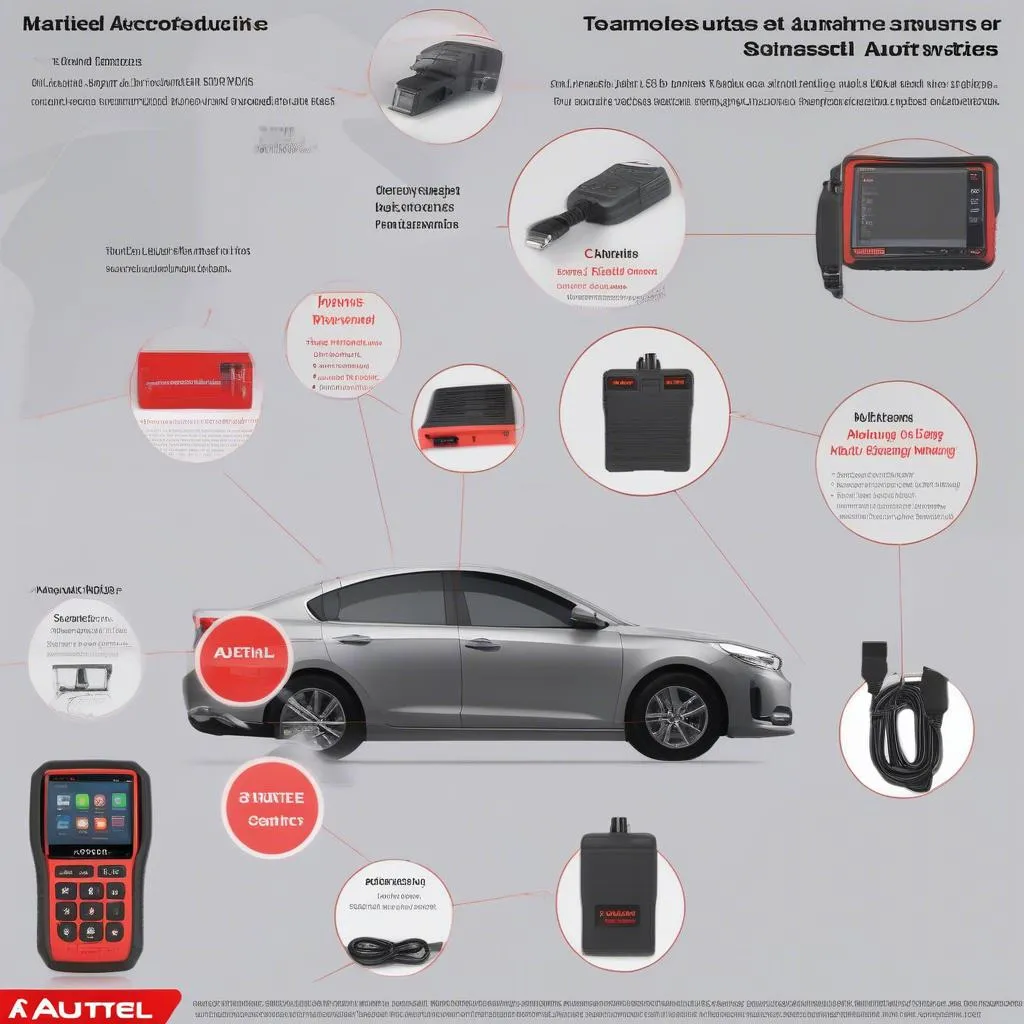 Fonctionnalités du scanner Autel