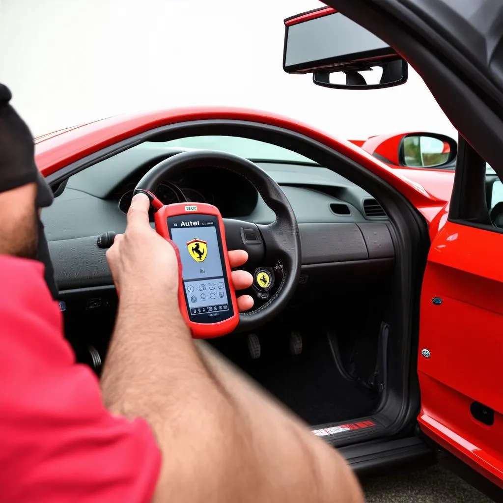 Scanner Autel pour Ferrari