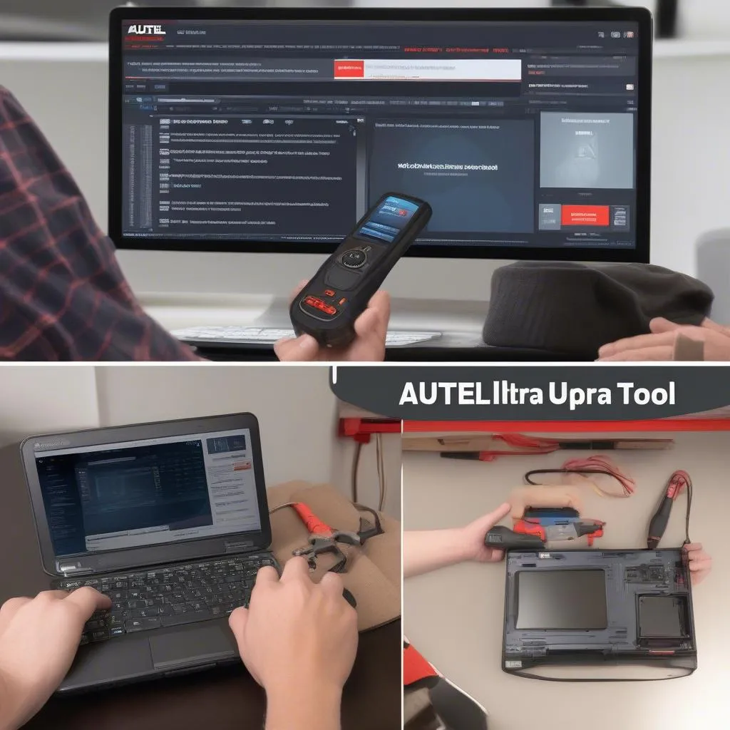 Autel Ultra mise à jour connexion Internet 