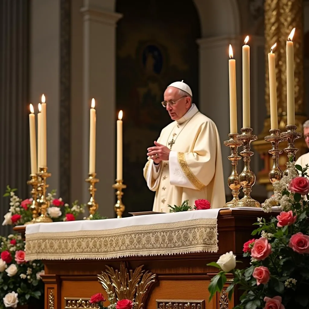 Autel du Vatican: Symbole et signification