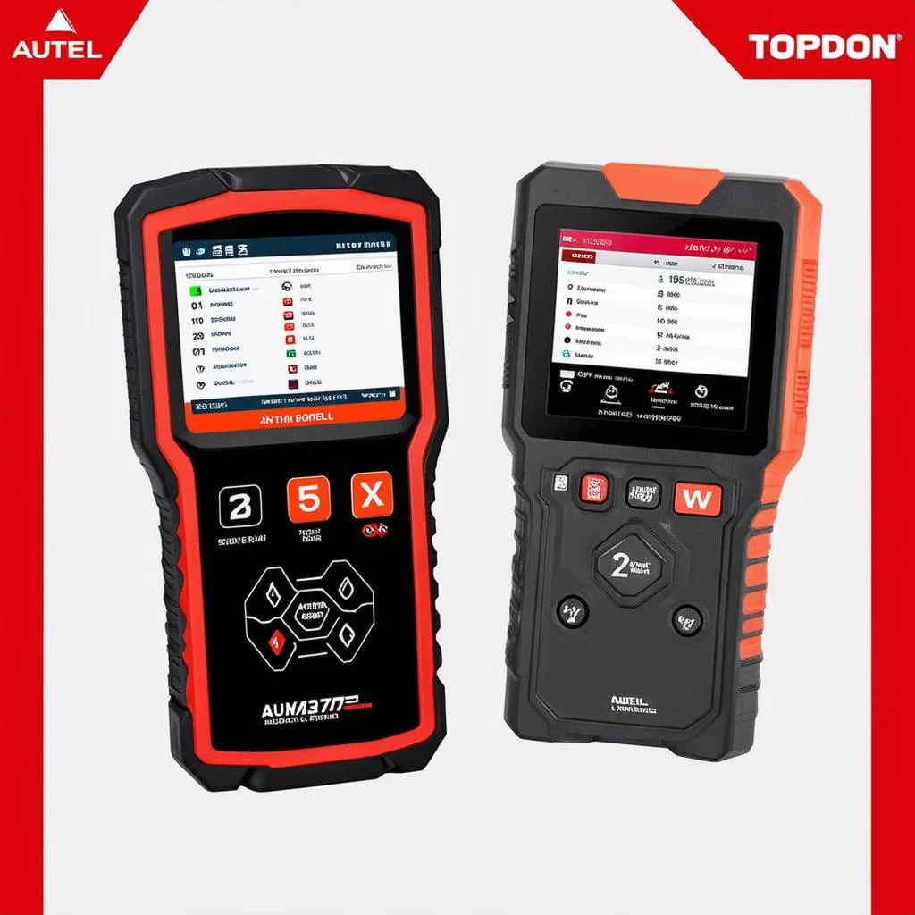 Comparaison Autel et Topdon