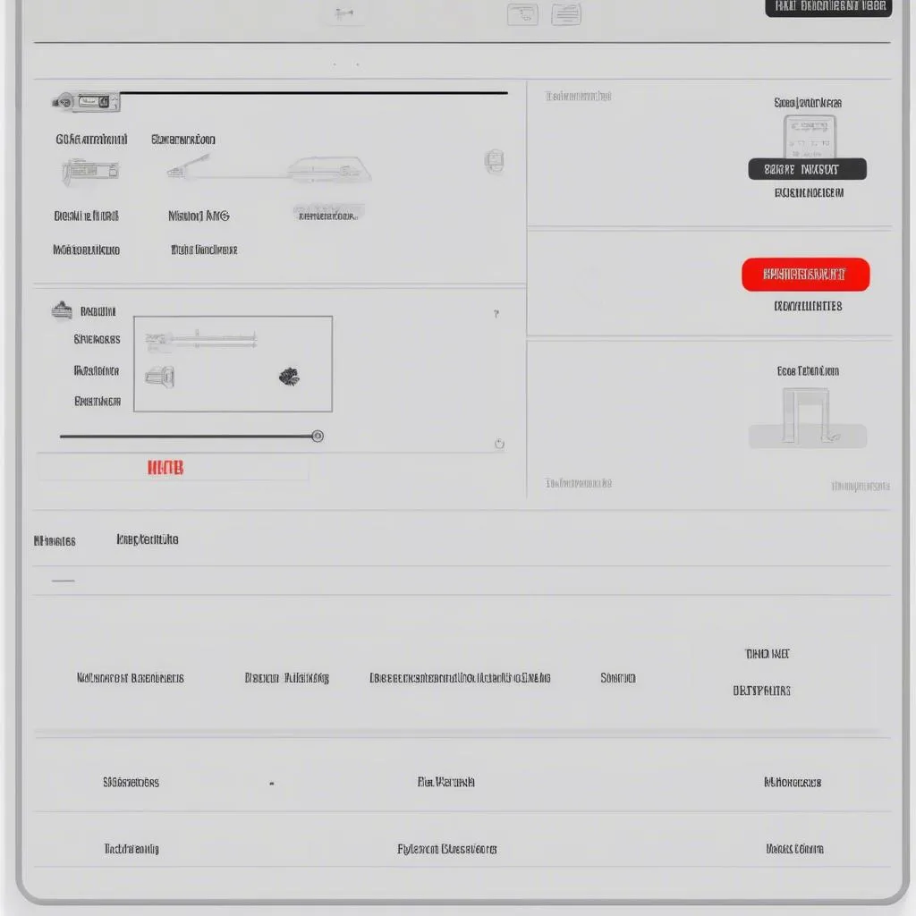 Autel MaxiCOM MK808 User Interface