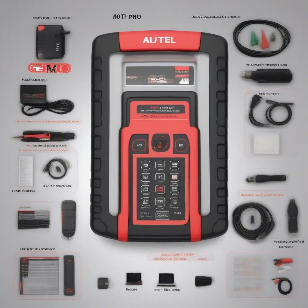 Autel Mot Pro EU908 interface