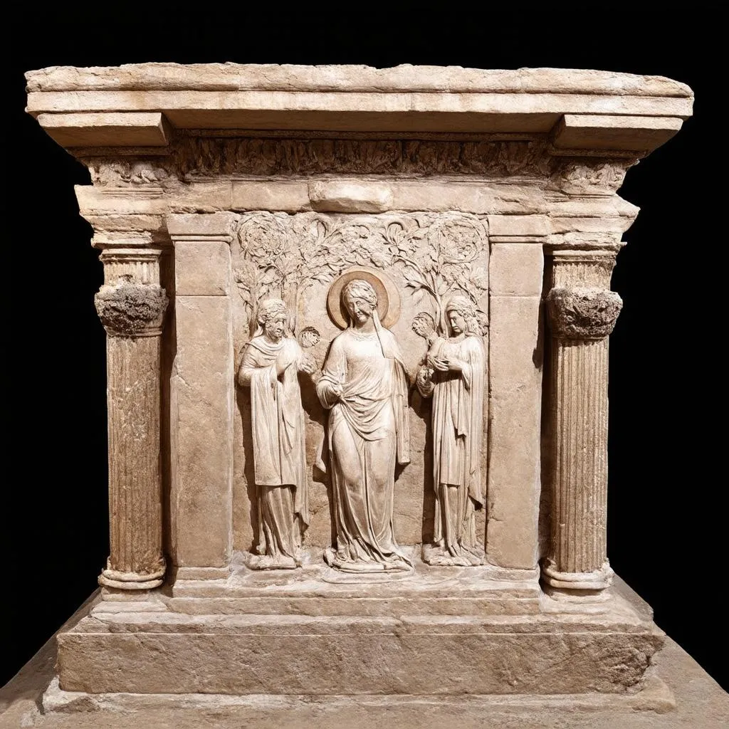 Ancient Roman altar