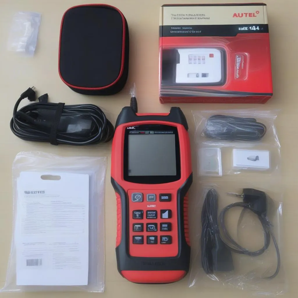 Autel TS401 Maxitpms Packaging