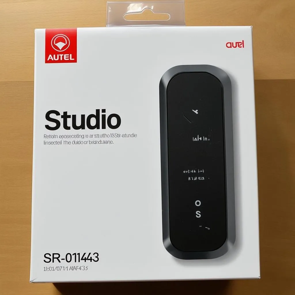 Autel Studio SR 001AF43 dans son emballage