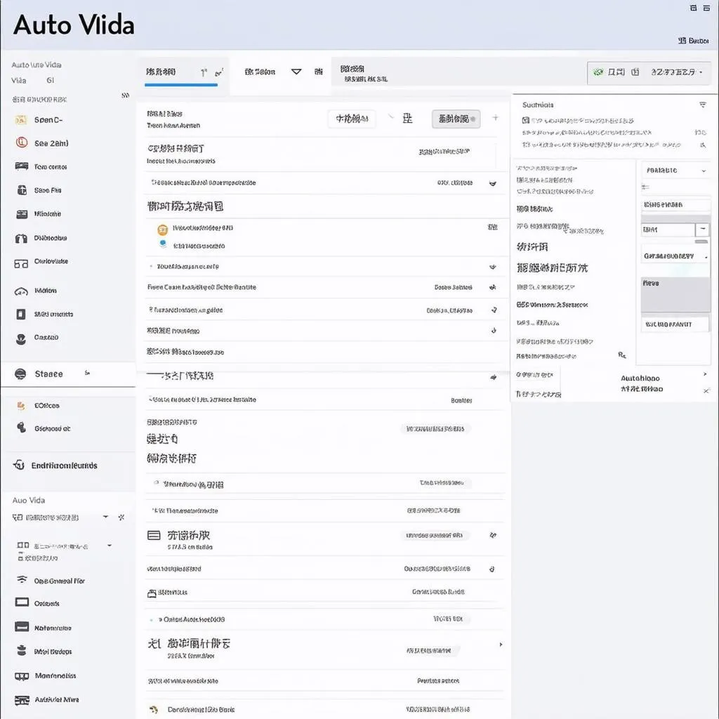 Interface Auto Vida